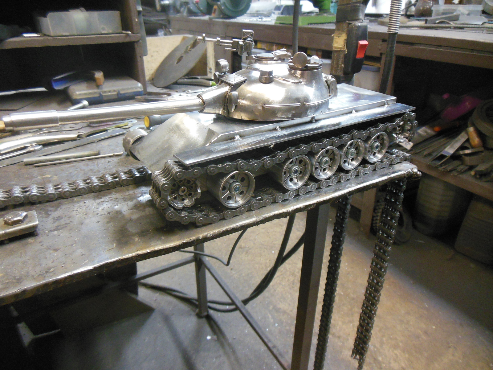 Another tank. - My, Tanks, Electric welding, Crafts, Longpost