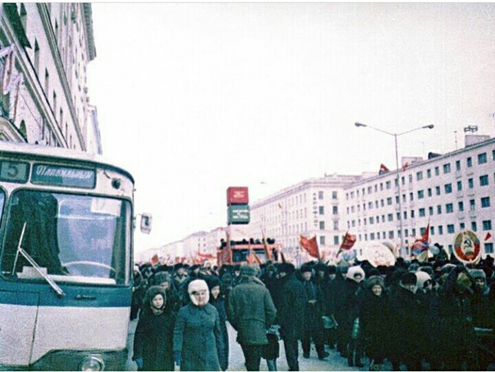 A little history of my native Norilsk. - Norilsk, Story, The photo, Native city, the USSR, Longpost