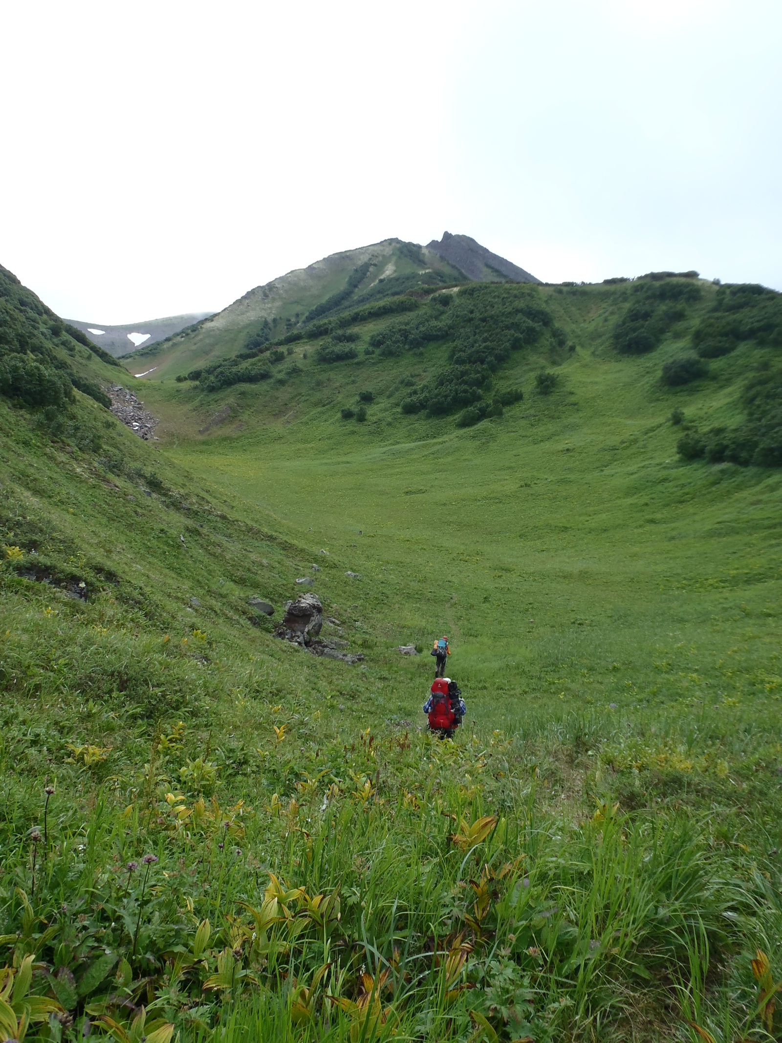 Our race (crawled) to Bakening. Day three, as a result of which I am ready to forgive a lot. - My, My, Kamchatka, Tourism, Longpost, , Volcano