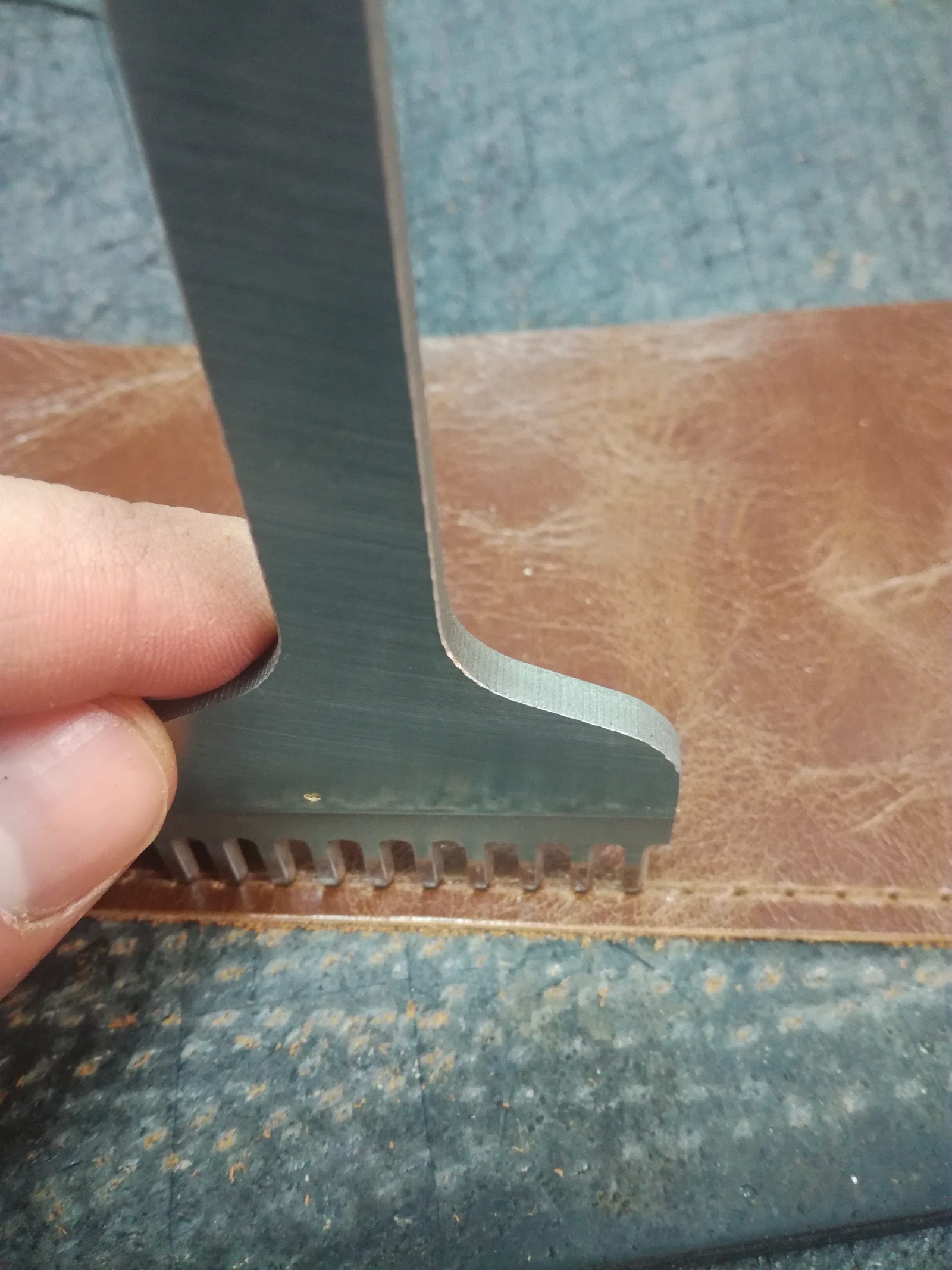 New wallet - My, Leather, Handmade, Longpost, With your own hands, Wallet, Video