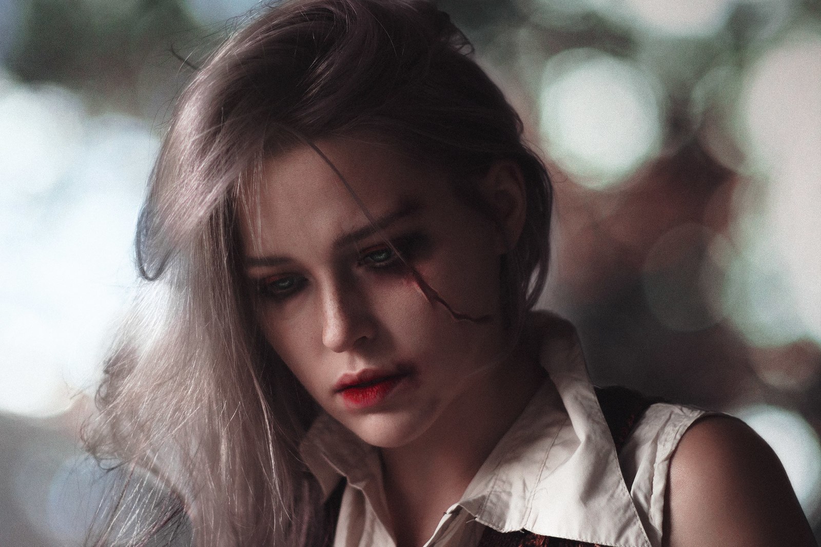 Book Ciri - My, Witcher, Ciri, Andrzej Sapkowski, Cosplay, Scar