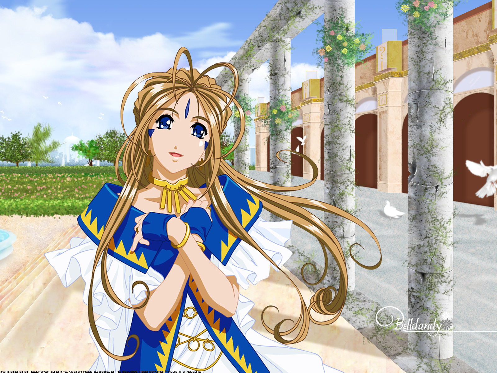 Oh My Goddess! - Anime art, Anime, , Belldandy, Oh My Goddess!