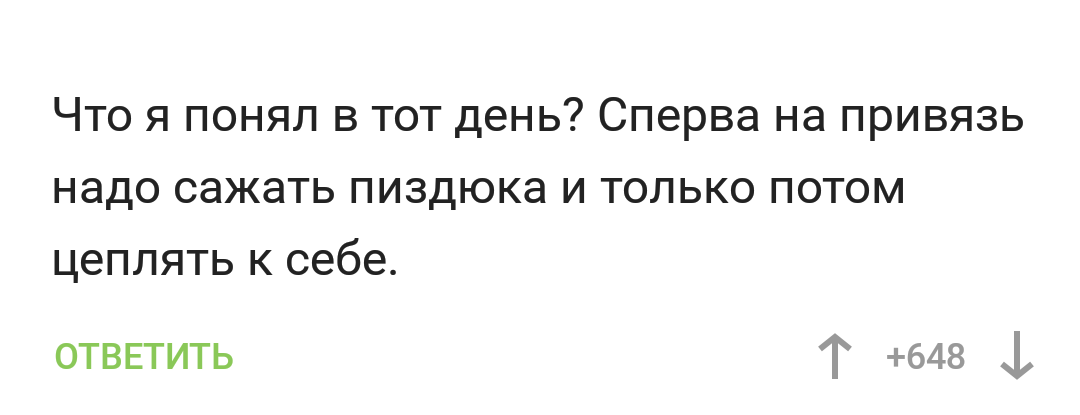 Урок дня - Комментарии на Пикабу, Скриншот