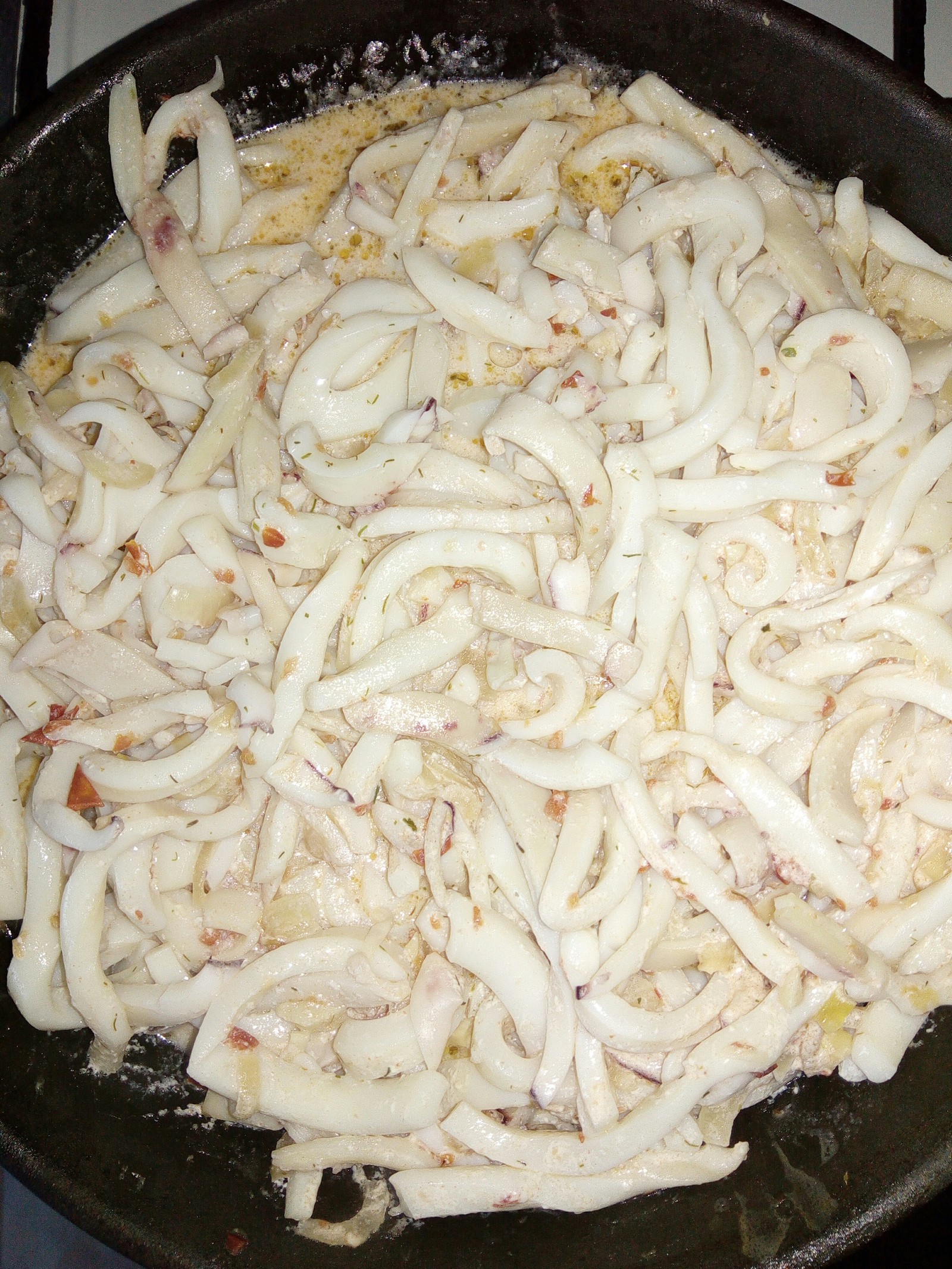 How tasty and quick to cook squid - My, Recipe, Squid, Delicious minute, Longpost, Quickly