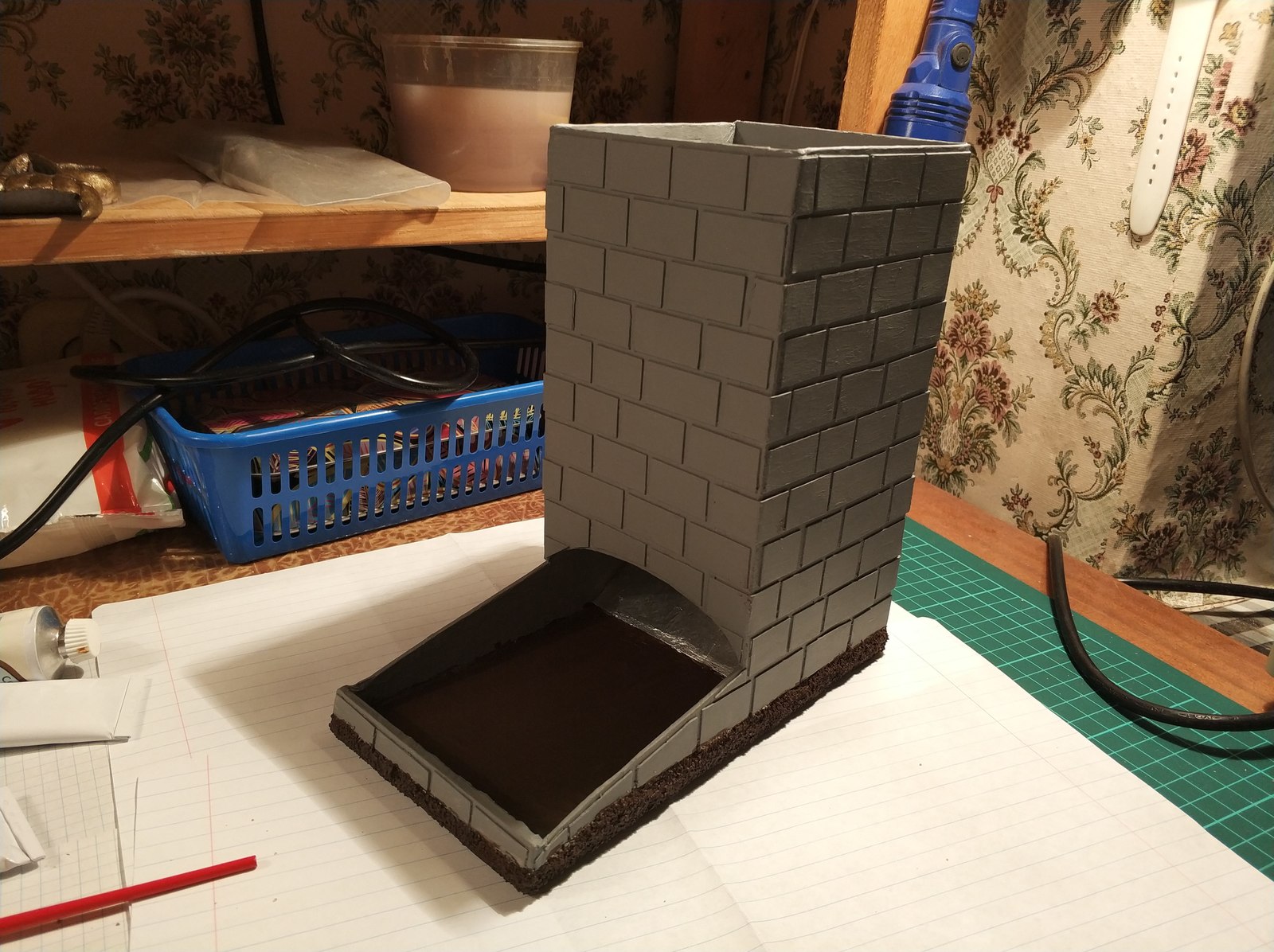 DIY dicetower - My, Dice tower, Board games, With your own hands, Needlework with process, Longpost