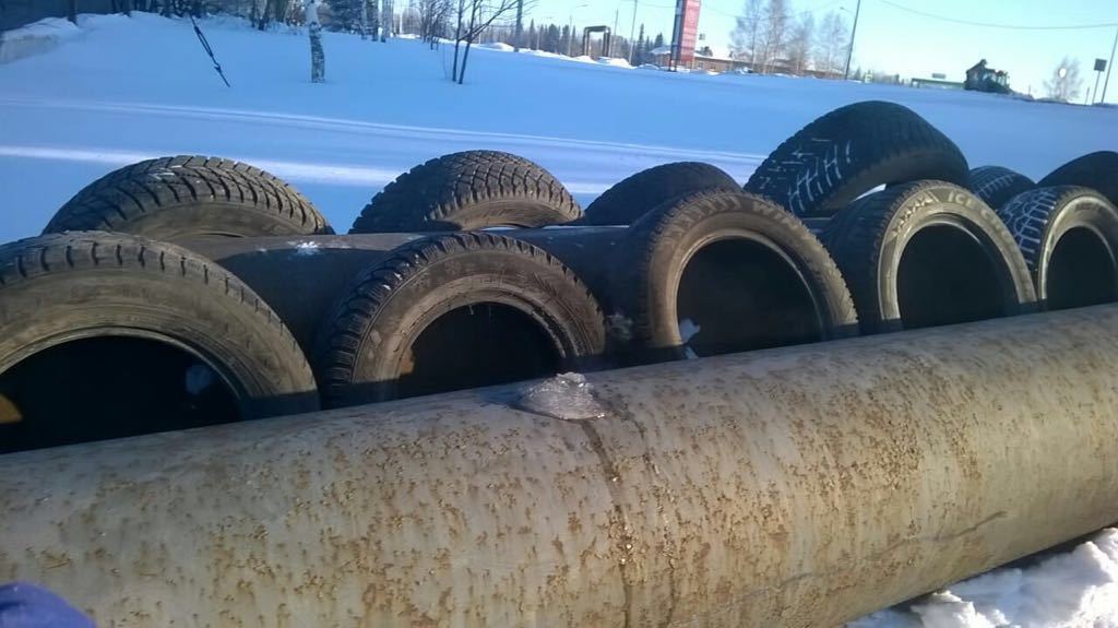 В Кемерово перемерзло 10 километров водовода. Пытаются отогреть автомобильными шинами - Моё, Кемерово, Водопровод, Мороз, Авария, Черный список, Кемеровская область - Кузбасс, Видео, Длиннопост