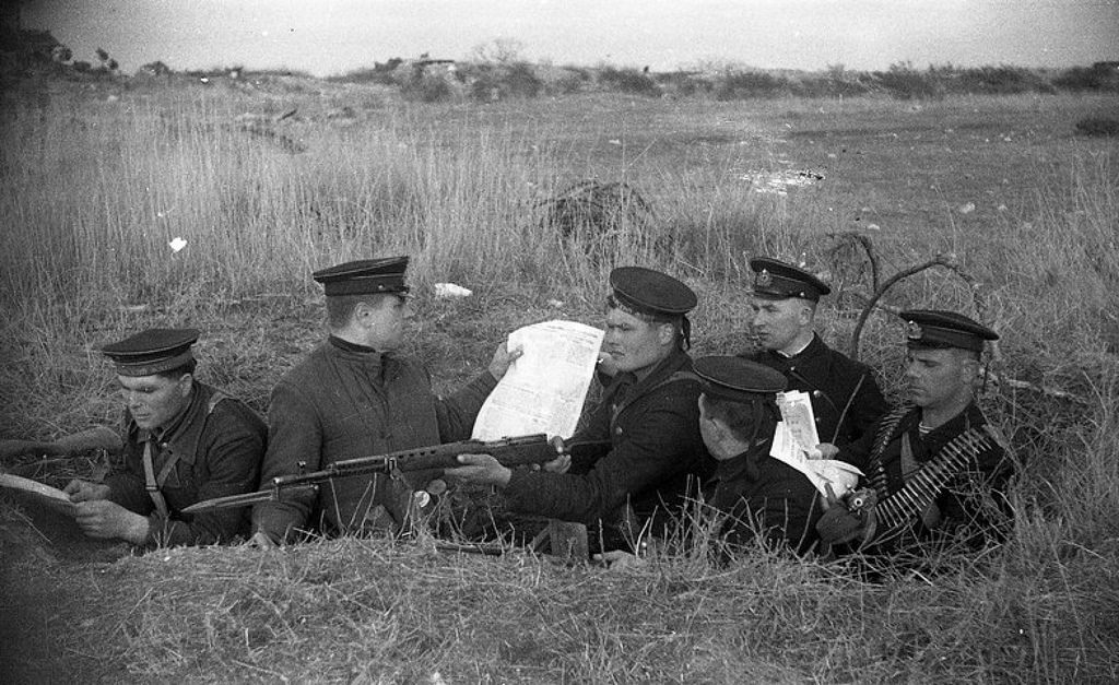 How the lads slaughtered the Germans. - Marines, The Great Patriotic War, Memoirs, Story, Memories, Longpost