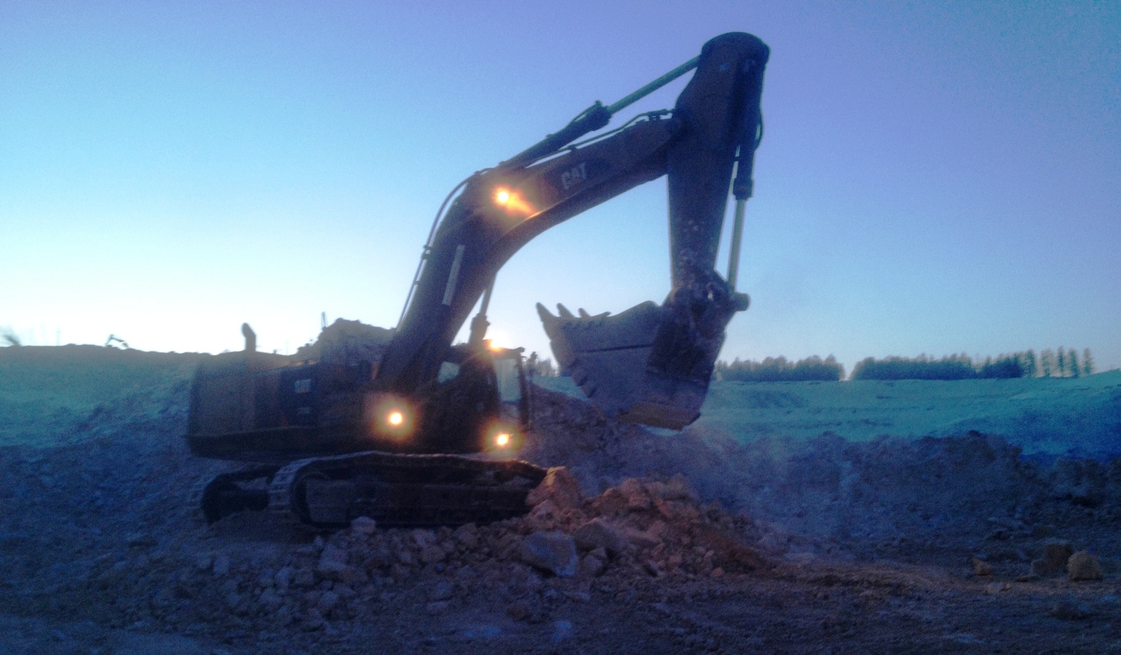 Another day at the gold mine. - My, Watch, Excavator, Surveyor, BelAZ, Drilling rig, Sasha, Kar-karych, , Longpost