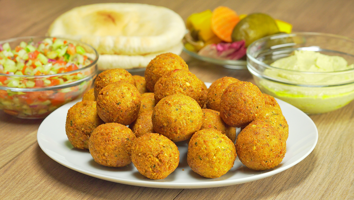 Falafel. Middle Eastern cuisine. - My, Falafel, Recipe, Cooking