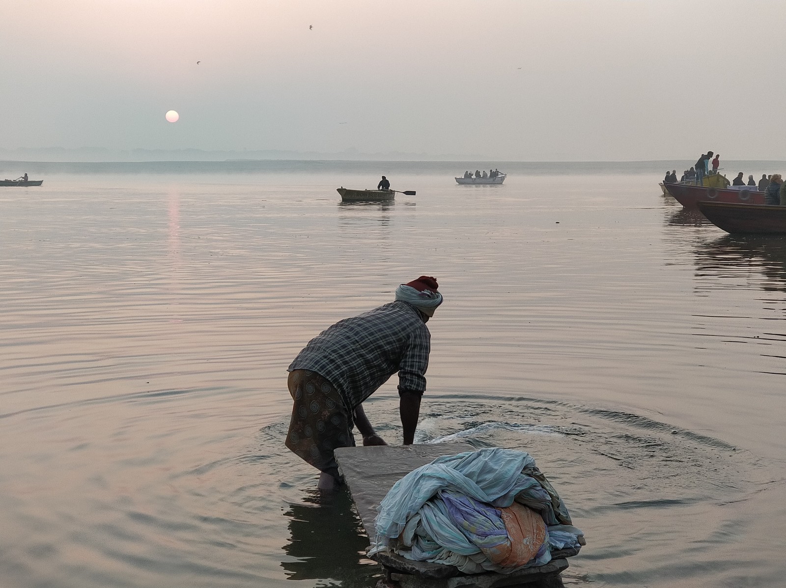 A little trip to big India 6 - My, India, Varanasi, dawn, Morning, The photo, Travels, Sunrise, Longpost