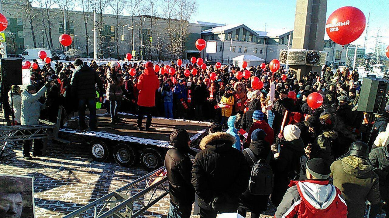 Protests by Navalny's supporters are taking place all over Russia today. - Alexey Navalny, Politics, Strike, news, FBK, Opposition, Elections, Longpost