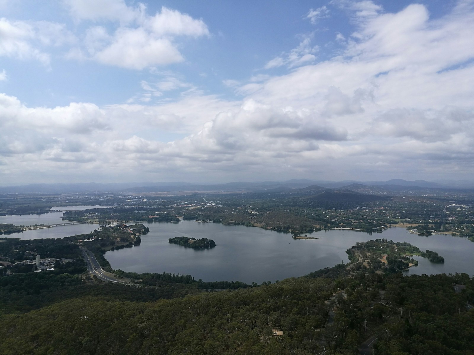 View of Canberra (the capital of Australia. Did you think Sydney?) from the TV tower - Australia, Capital, beauty, Longpost