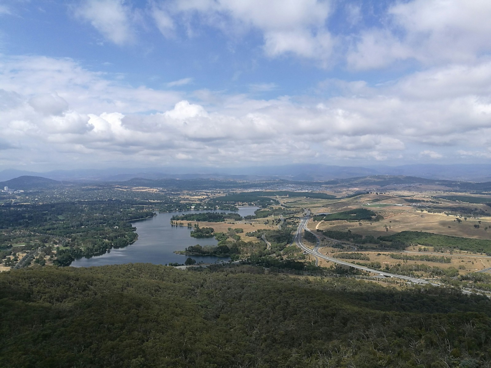 View of Canberra (the capital of Australia. Did you think Sydney?) from the TV tower - Australia, Capital, beauty, Longpost