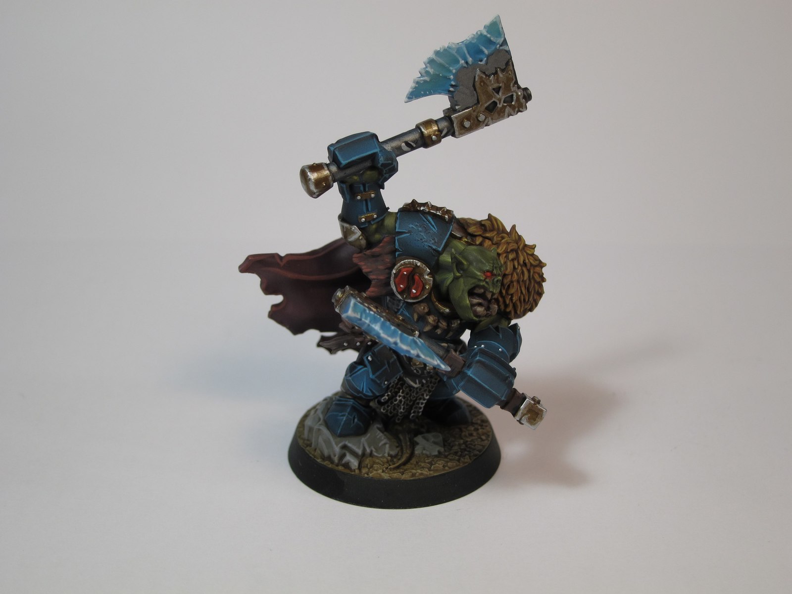 Warhammer Underworlds. банда орков - Моё, Warhammer, Warhammer: Age of Sigmar, Warhammer underworlds, Shadespire, Ironskulls Boyz, Длиннопост