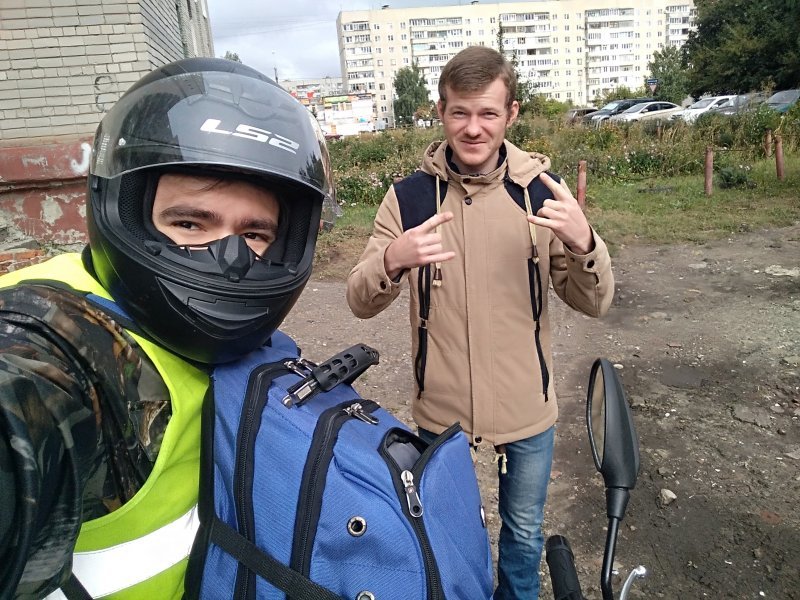 To the village to visit my grandfather, or a solo trip from the Leningrad region to the Saratov region on the Stels Flame 200 ... Under water - My, Motorcycles, Rain, Motorcycle travel, Dalnyak, Bikepost, Tambov, Saratov region, Stels Flame 200, Longpost, Moto