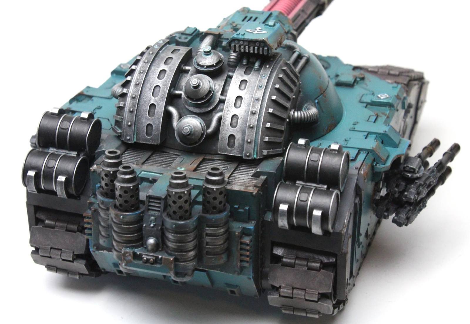 Sons of Horus Glaive Superheavy Tank - Warhammer 30k, Wh miniatures, Sons of Horus, Forge World, Longpost