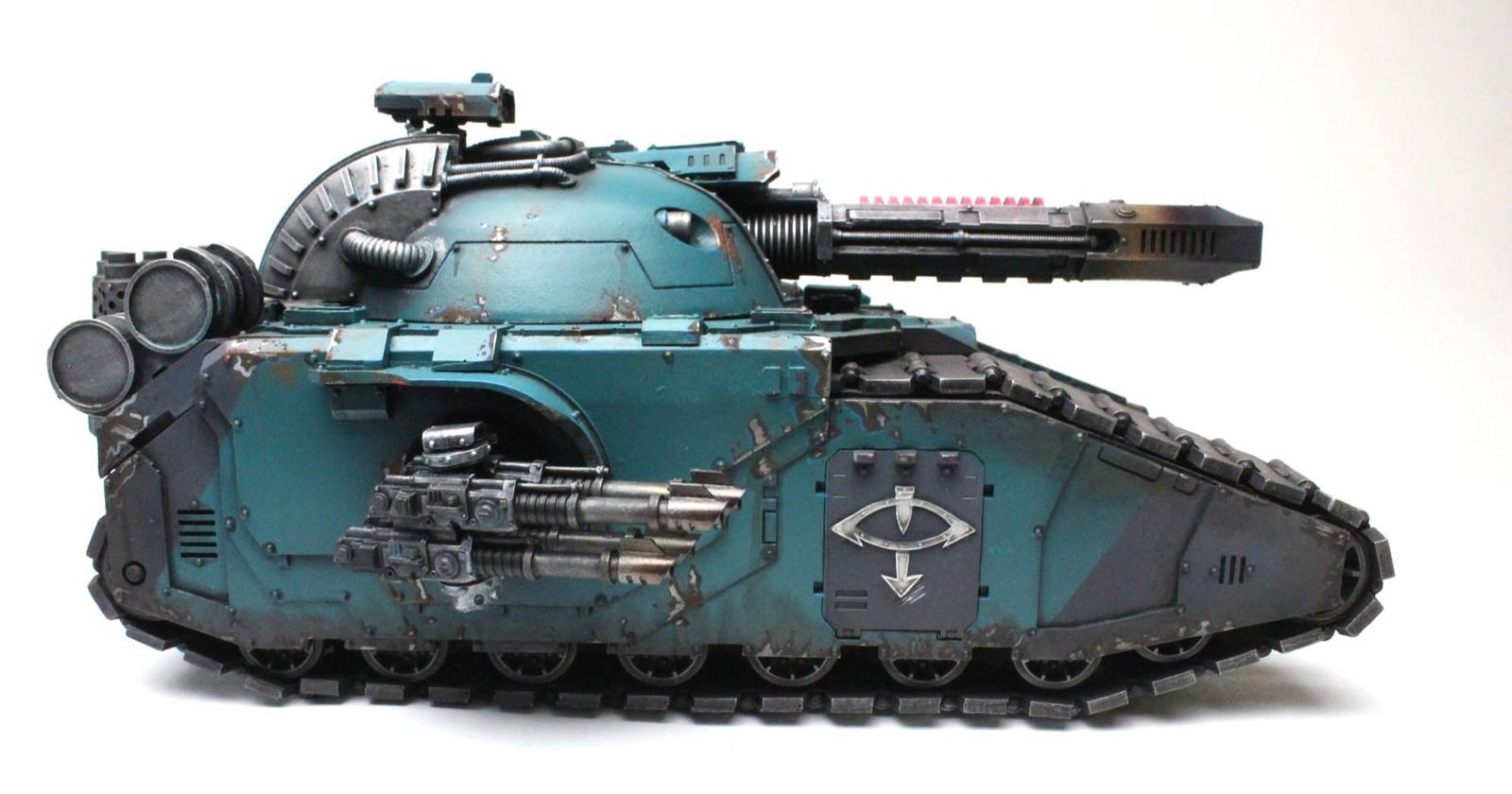 Sons of Horus Glaive Superheavy Tank - Warhammer 30k, Wh miniatures, Sons of Horus, Forge World, Longpost