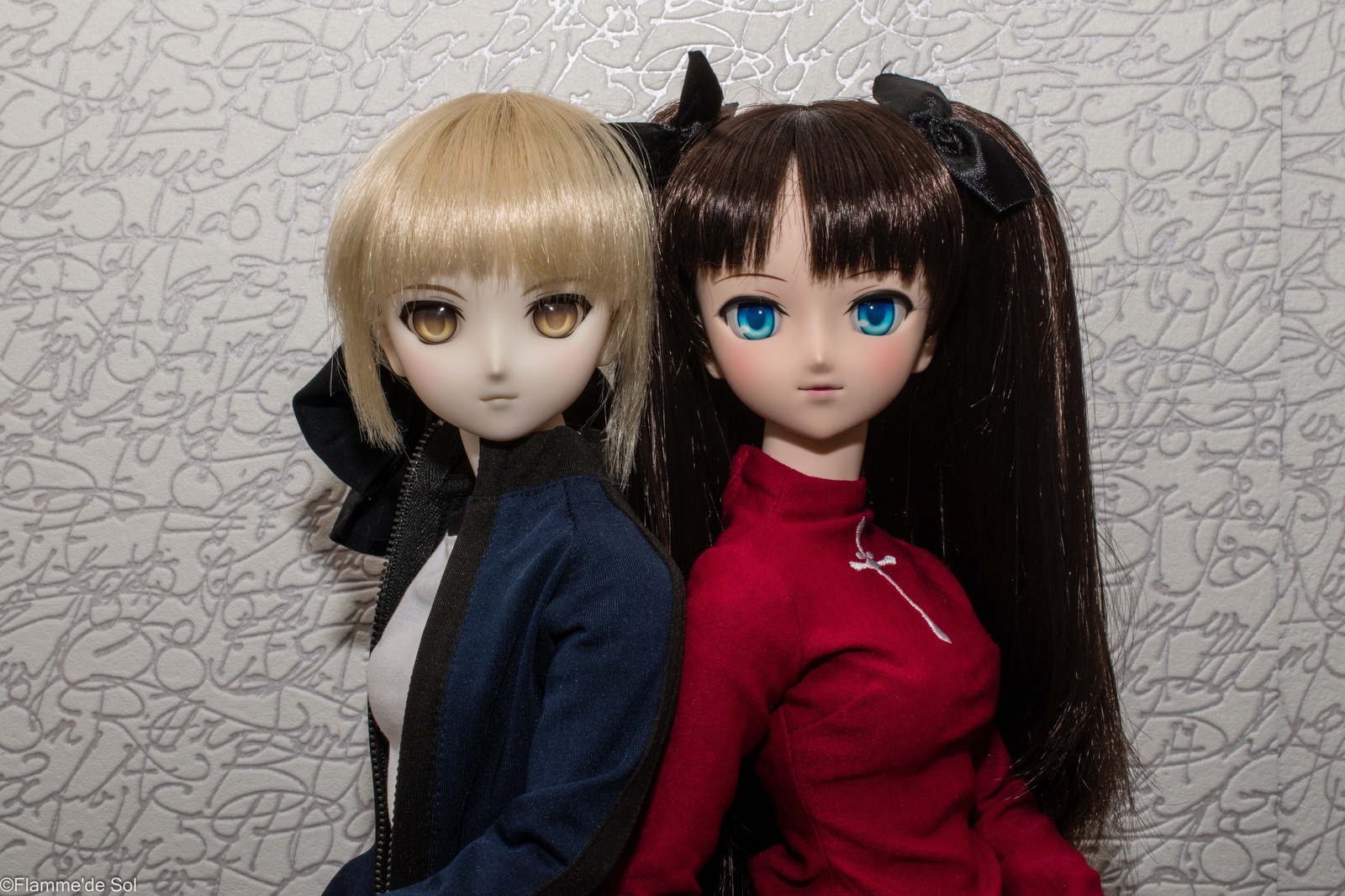 Suddenly Monday Post - My, Dollfiedream, Tohsaka rin, Saber alter, Jointed doll, Anime, The photo, Hobby, Longpost