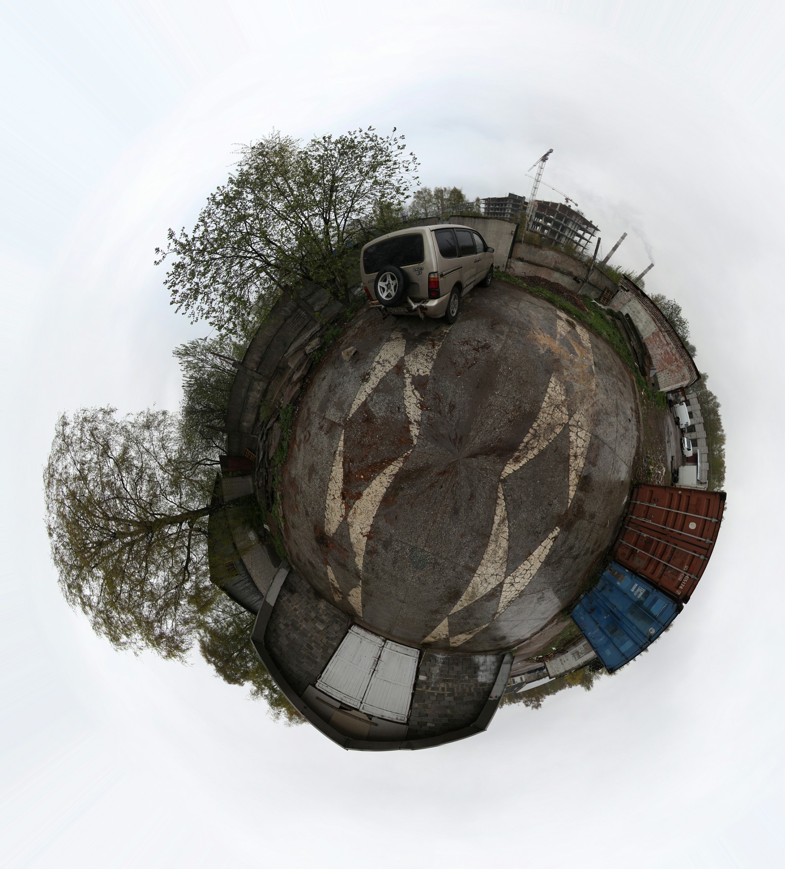 Little Planets. - My, Illusion, Панорама, Spherical panorama, Planet, Longpost