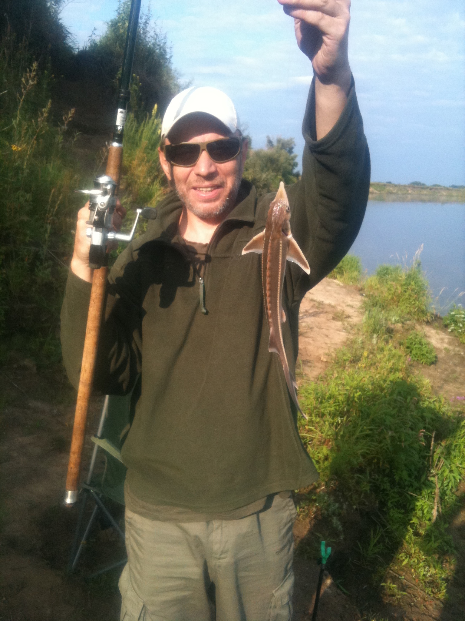 A few memories from last fall. - My, Fishing, Morning, Oka river, Longpost