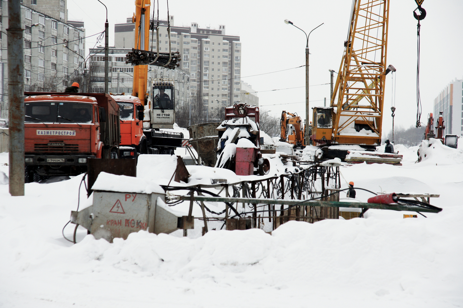 Metro walk - My, Kazan, Metro, Rails