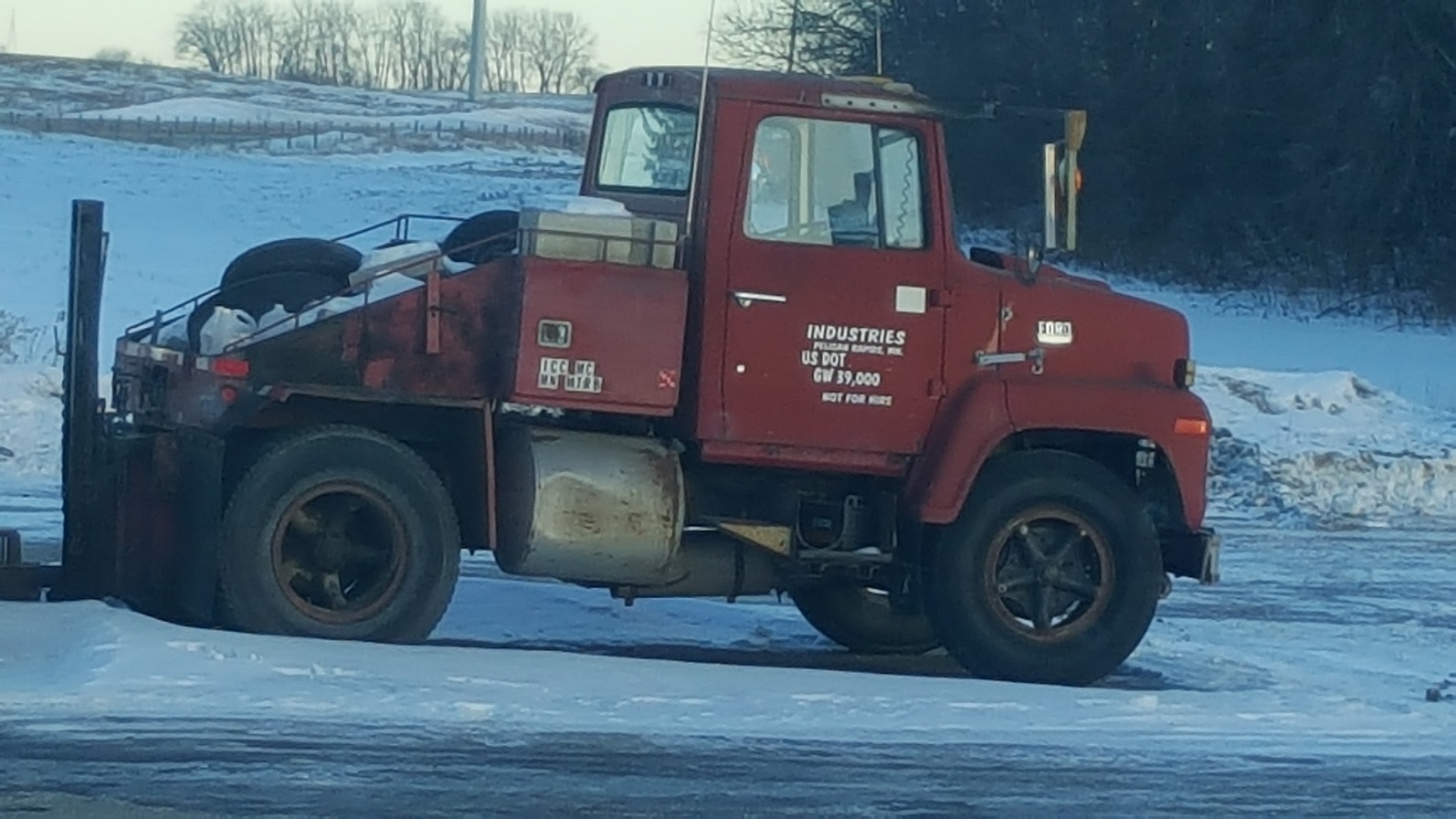 The truck with the biggest bed. - My, , 