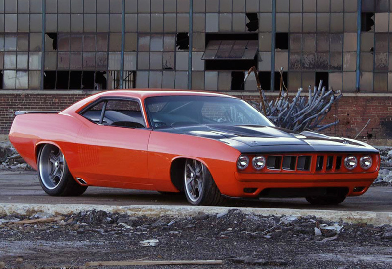 Plymouth HEMI Cuda 572 G-Force Custom - Plymouth, Hemi, Custom, Auto, Car, Longpost, Plymouth hemi cuda