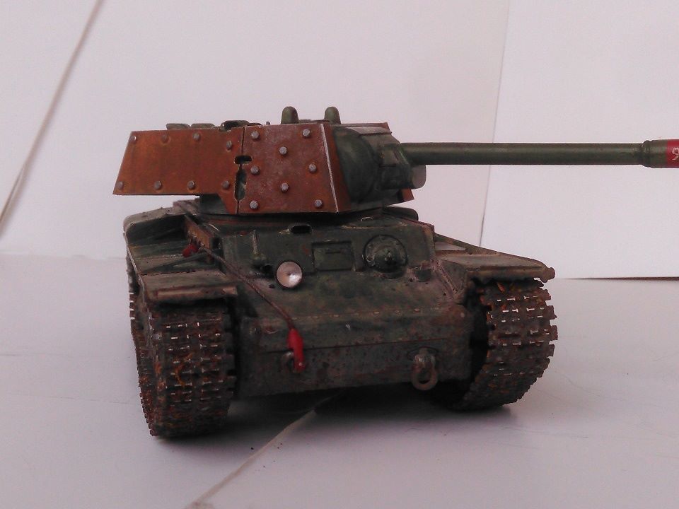 What if.. KV-130 - My, Stand modeling, Tanks, alternative history, Longpost