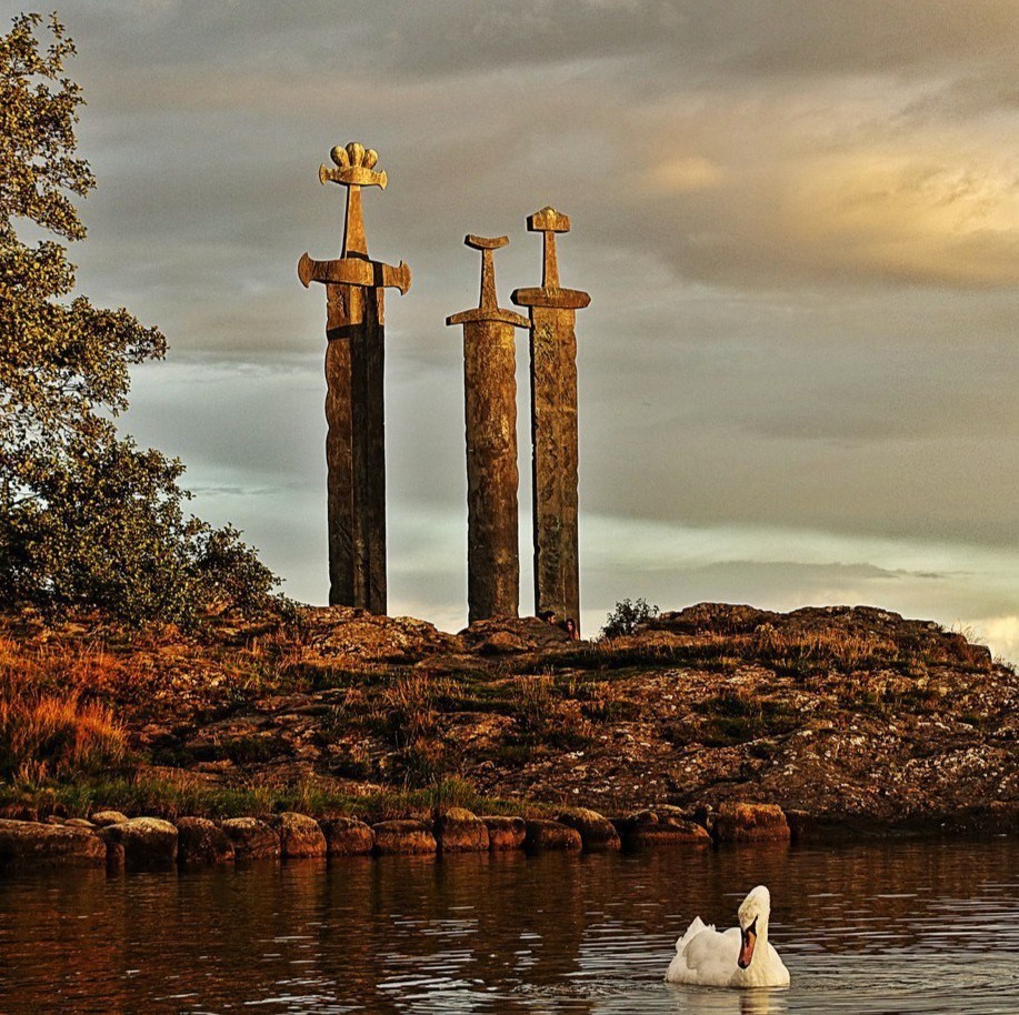 Norwegian stone swords - The photo, Interesting, From the network