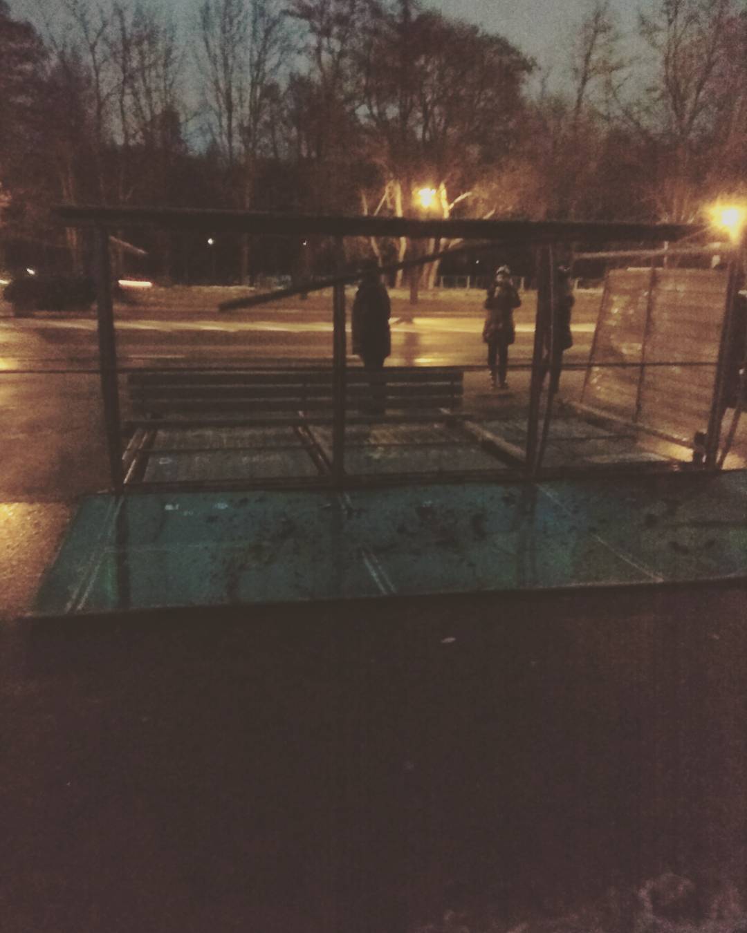 Strong wind demolished a bus stop in Minsk - My, Minsk, Republic of Belarus, Wind, Stop, My, Longpost