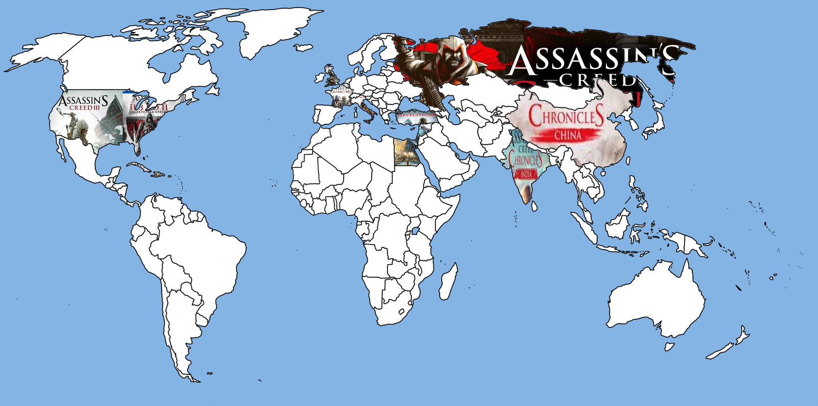 Series AC | In what countries was it? - My, Assassins creed, Assassins creed origins, 