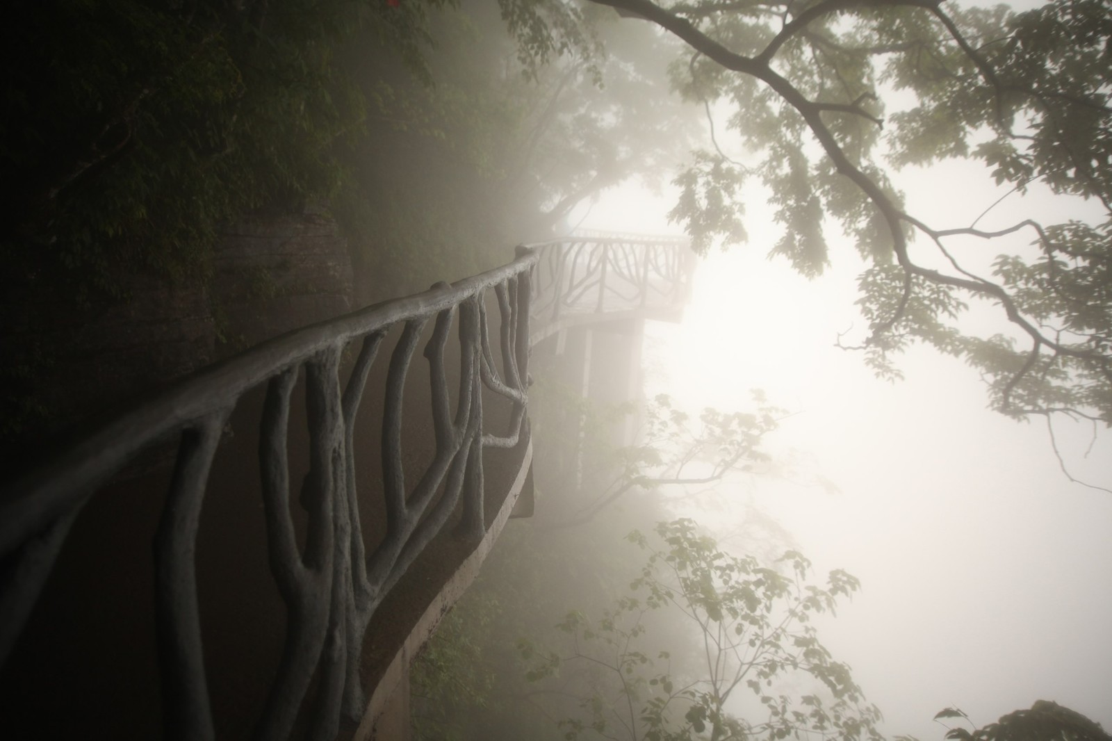 The weather is not flying - My, China, Fog, Silent Hill