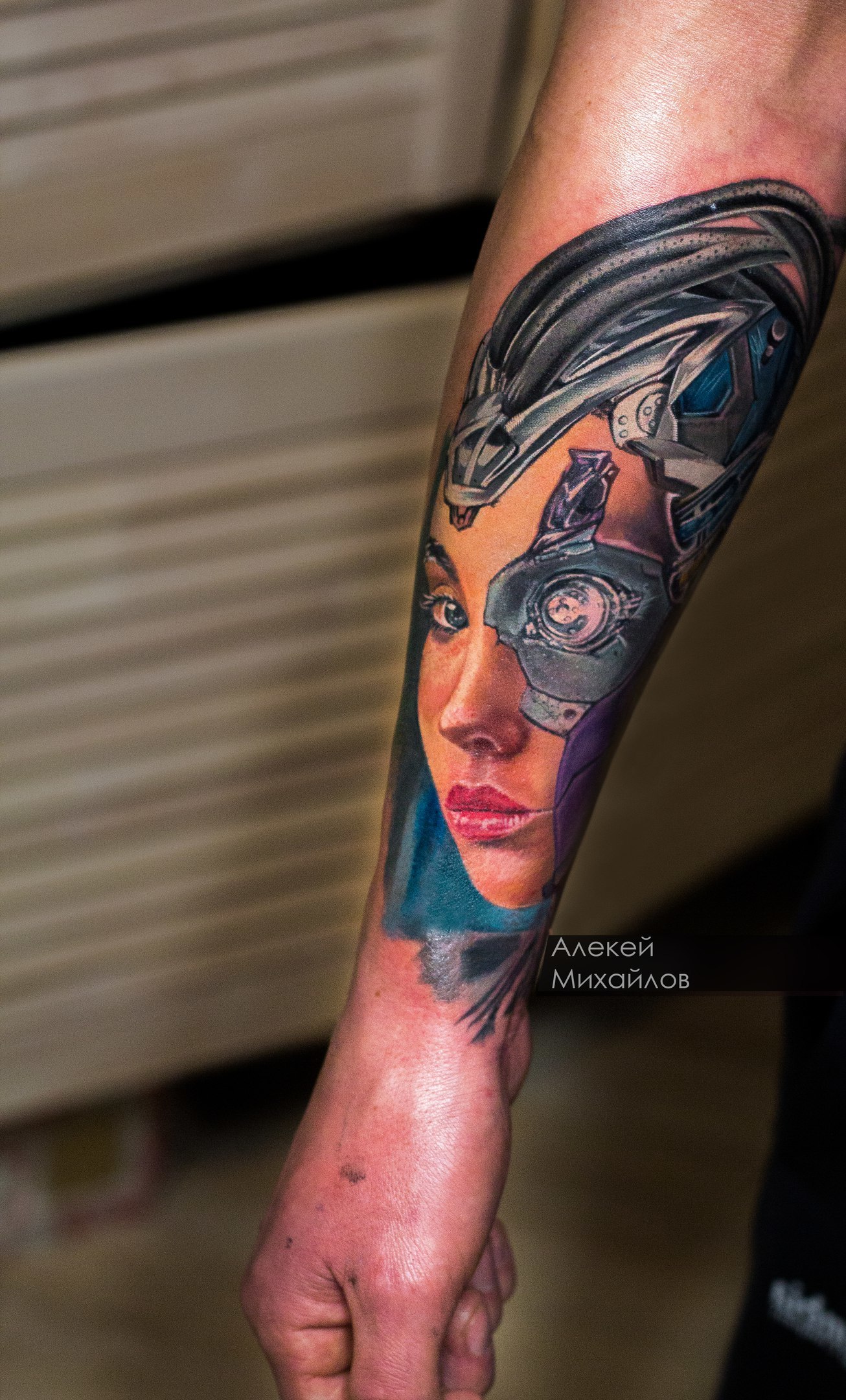 Cyberpunk tattoo - girl - Tattoo, Cyberpunk, Girls, Tattoo, Art, Tattoo artist