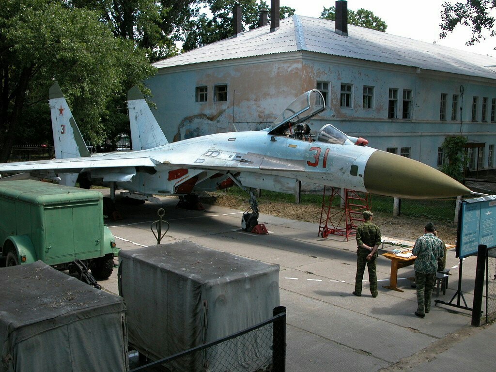 Su-27 in the then Stavropol VVAIU (VI) named after Air Marshal V. Sudts - My, Military school, Stavropol, Su-27, Nostalgia