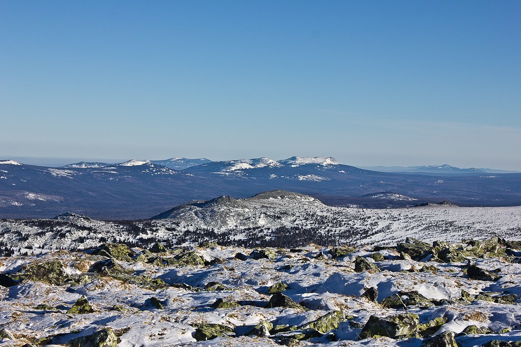 Mount Big Iremel - Ural winter - Ural, Bashkortostan, Tourism, Hike, , Longpost