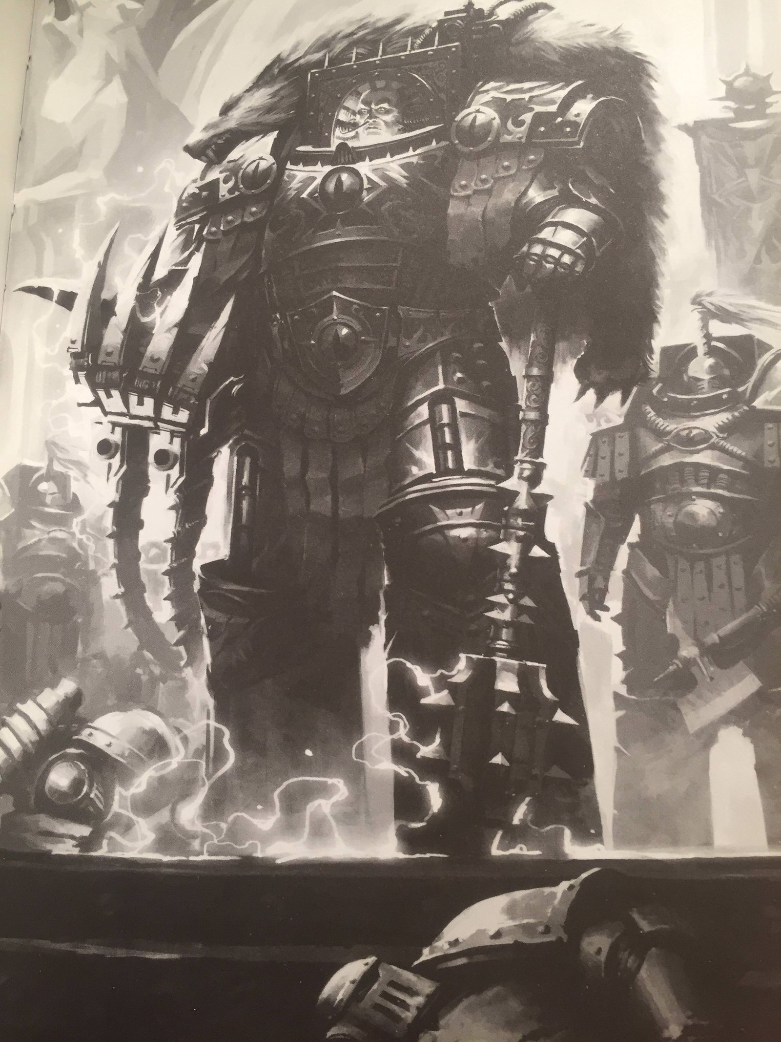 A couple of illustrations from the upcoming Wolfsbane - Warhammer 30k, Horus heresy, Black library, Wh Art, Longpost