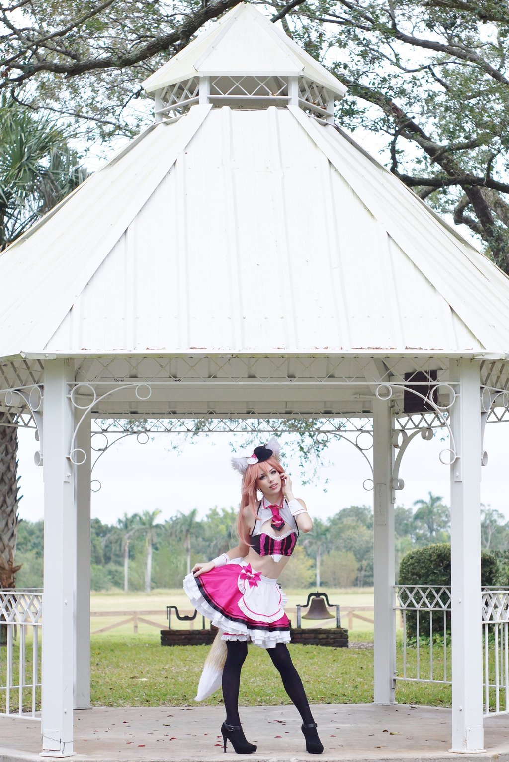 Valentine Tamamo! - Megancoffey, , Cosplay, Fate-Extra, Beautiful girl, Longpost