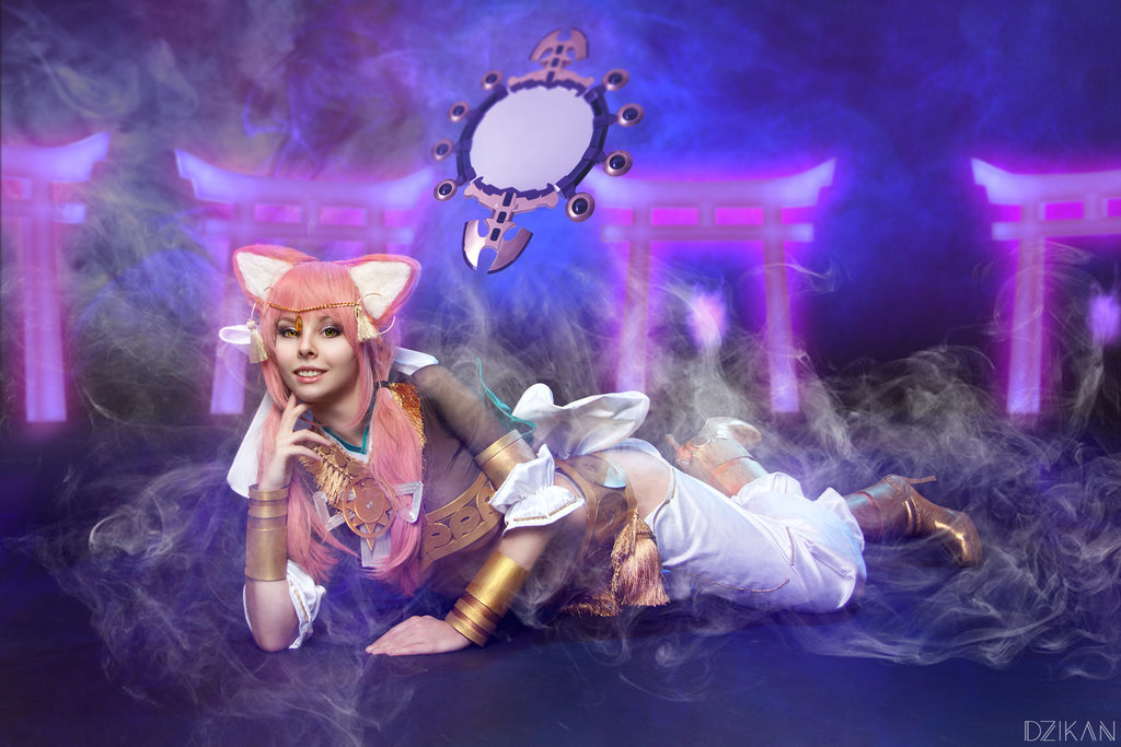 Valentine Tamamo (Goddess form)! - Disharmonica, , Cosplay, Fate-Extra, Anime, Beautiful girl, Longpost