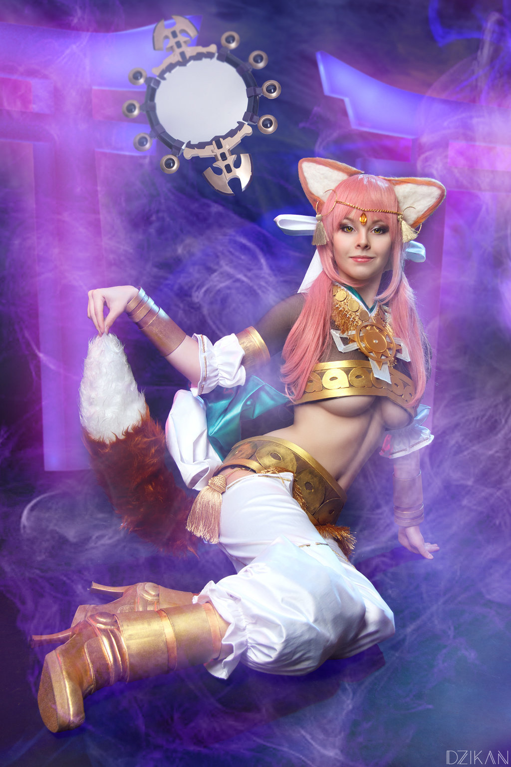 Valentine Tamamo (Goddess form)! - Disharmonica, , Cosplay, Fate-Extra, Anime, Beautiful girl, Longpost