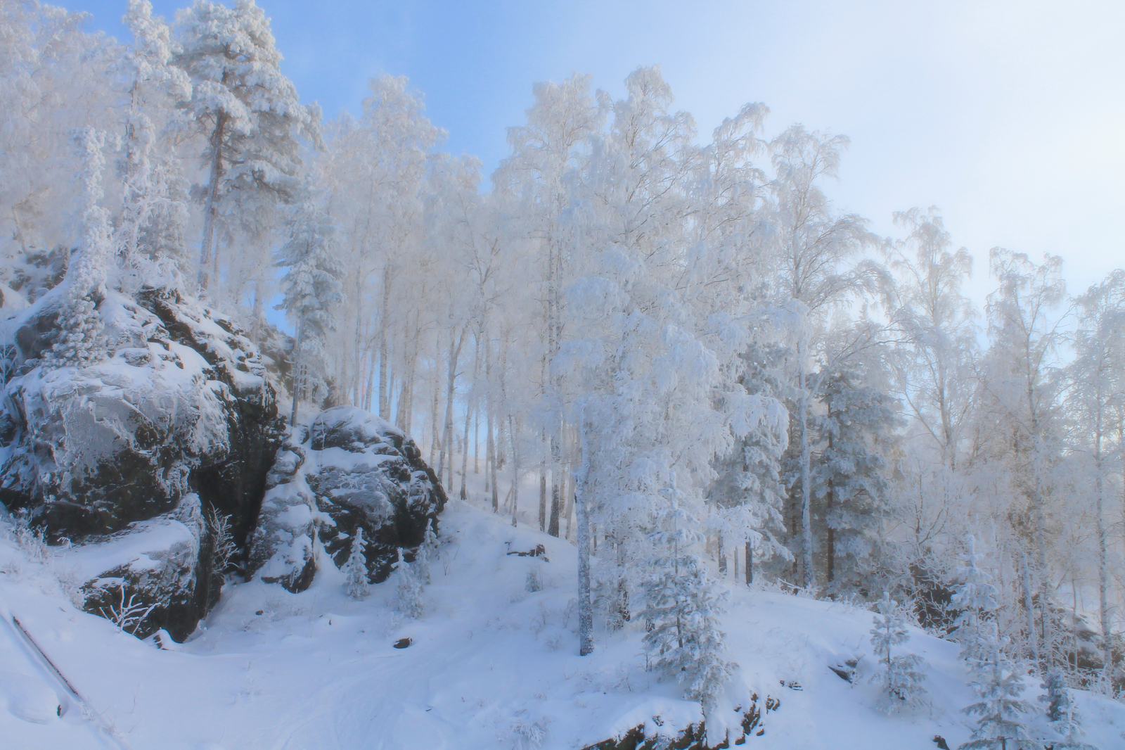 Mount Ezhovaya, part 3 - My, , The photo, Landscape, Winter, Longpost