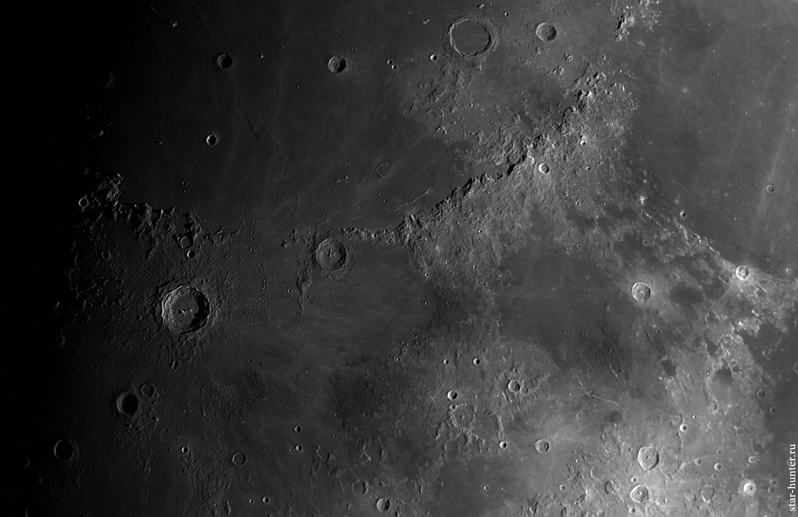 Luna, January 26, 2018, 19:20. - My, moon, Astrophoto, Astronomy, Space, Starhunter, Anapadvor