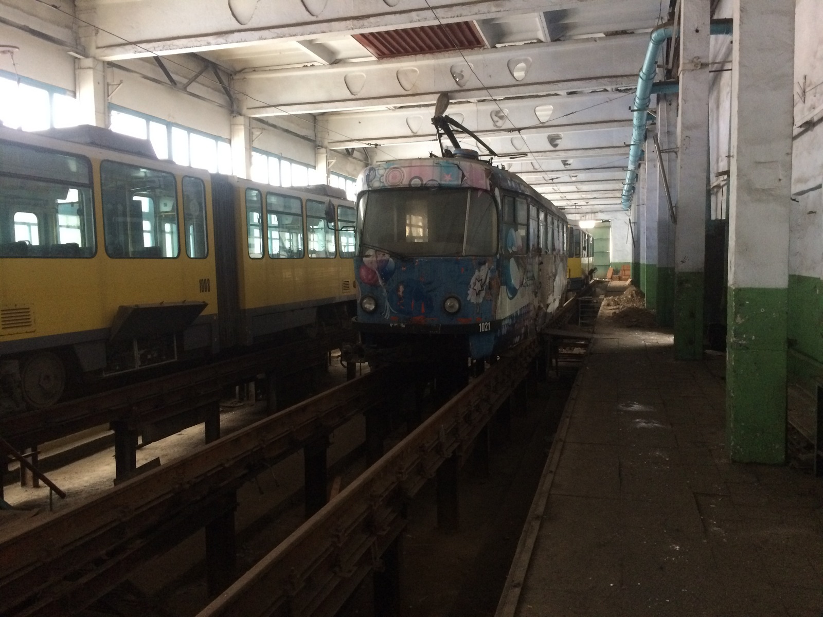 Almaty tram depot - My, Almaty, , Tram, Abandoned, Story, Longpost