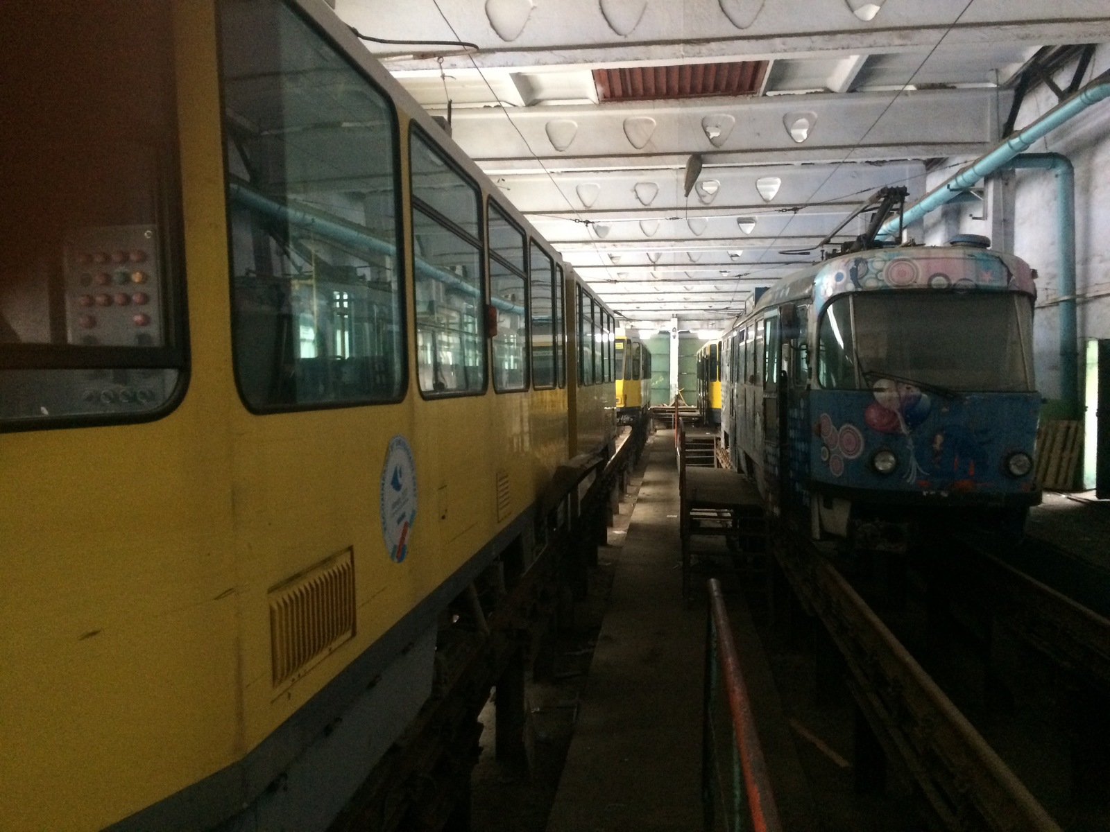 Almaty tram depot - My, Almaty, , Tram, Abandoned, Story, Longpost