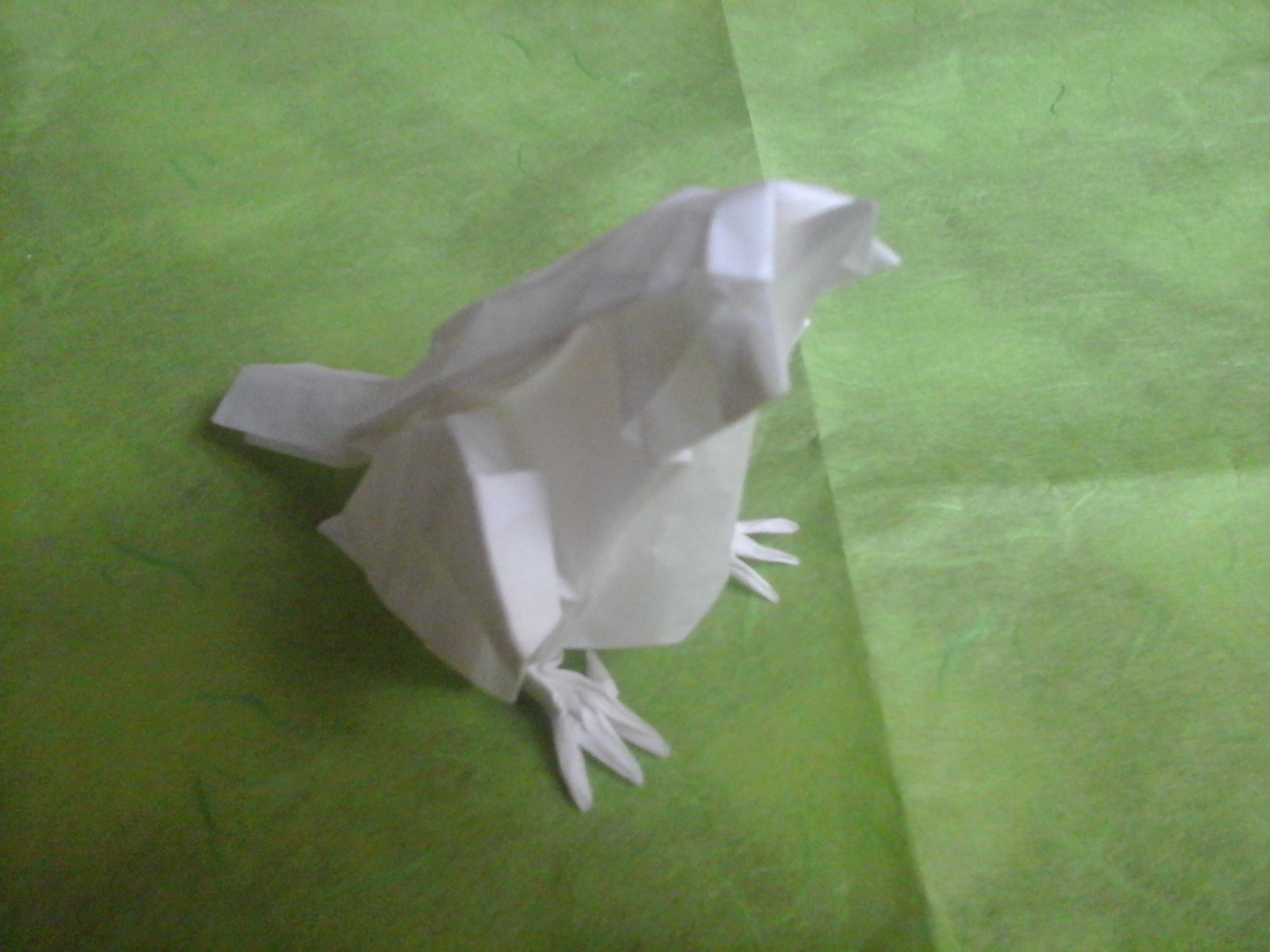 Little bird - My, Origami, , Satoshi Kamiya, Longpost