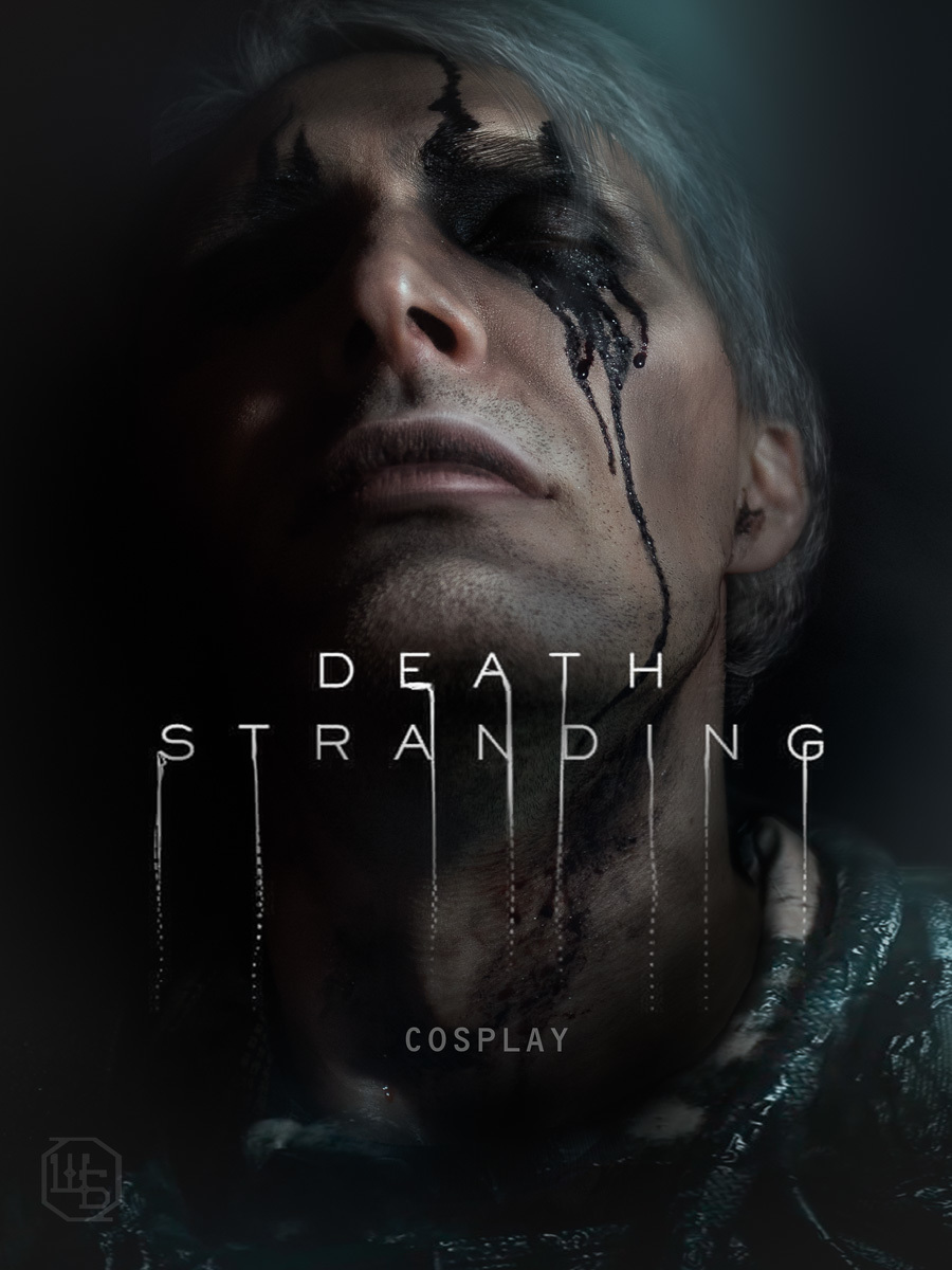 death stranding zakos/cosplay - My, Death stranding, Cosplay, Zakos, Mads Mikkelsen, Mads mikkelsen, Prop School