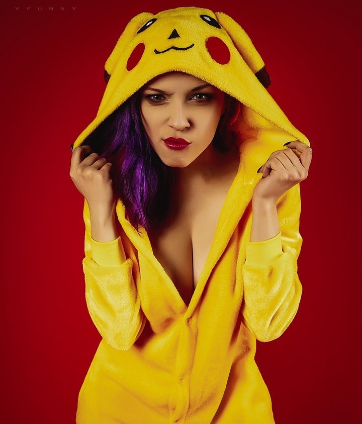 Pikachu, I choose you! - NSFW, Octokuro, Pikachu-Girl, Longpost, Pikachu