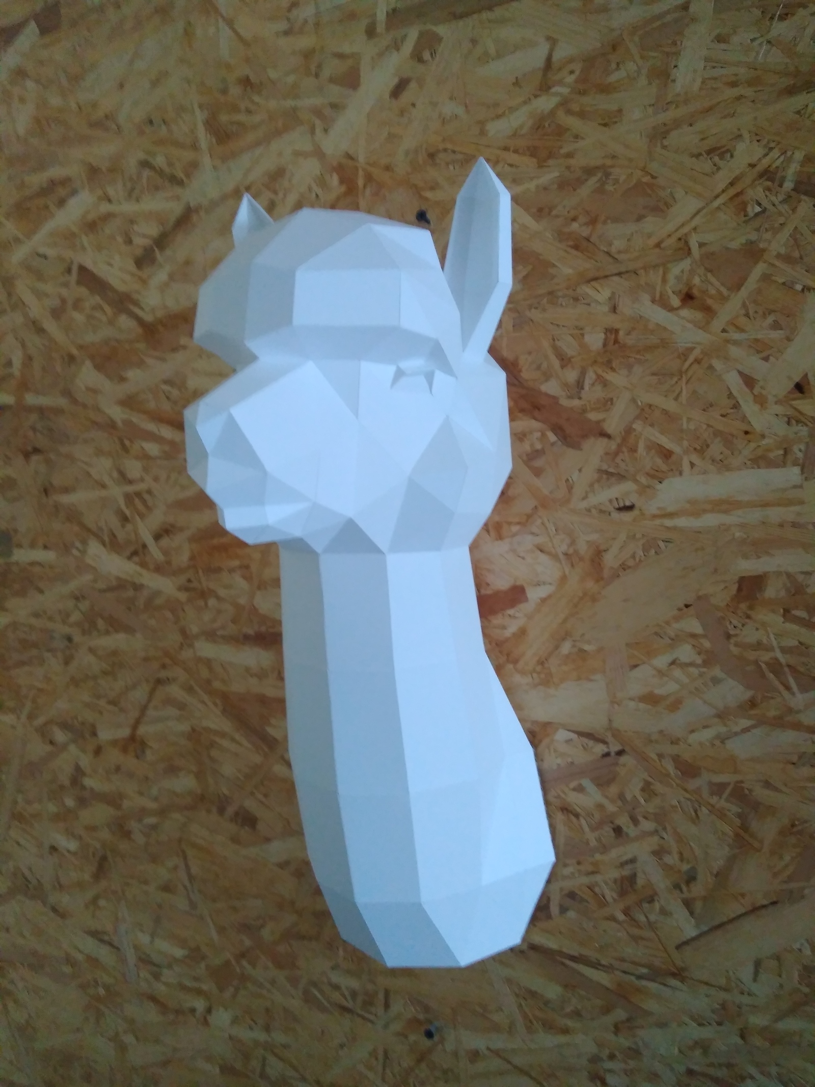 How papercraft figures are created. - My, Alpaca, Papercraft, Paper products, , With your own hands, Longpost