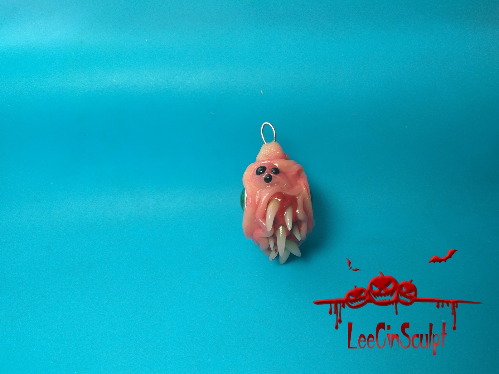 Creepy teratoma - Моё, Полимерная глина, Polymer clay, Крипота, Взгляд, Своими руками, Рукоделие без процесса, Длиннопост