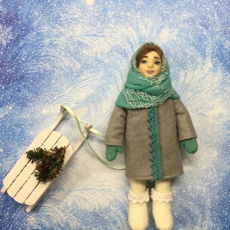 The doll of my dreams. - My, Needlework without process, Handmade dolls, Polymer clay, Mood, Longpost