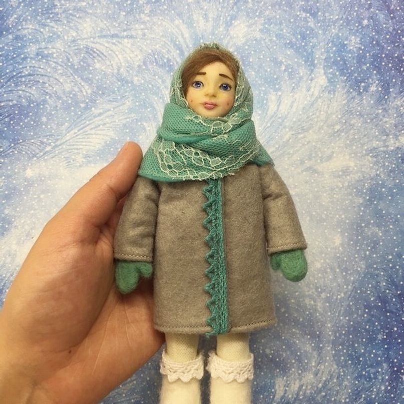 The doll of my dreams. - My, Needlework without process, Handmade dolls, Polymer clay, Mood, Longpost